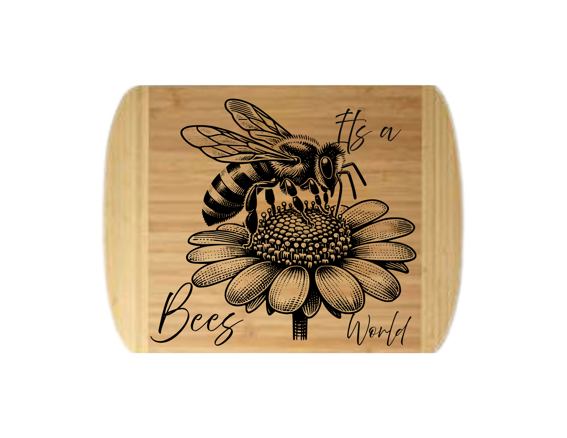 It’s a bees world cutting board