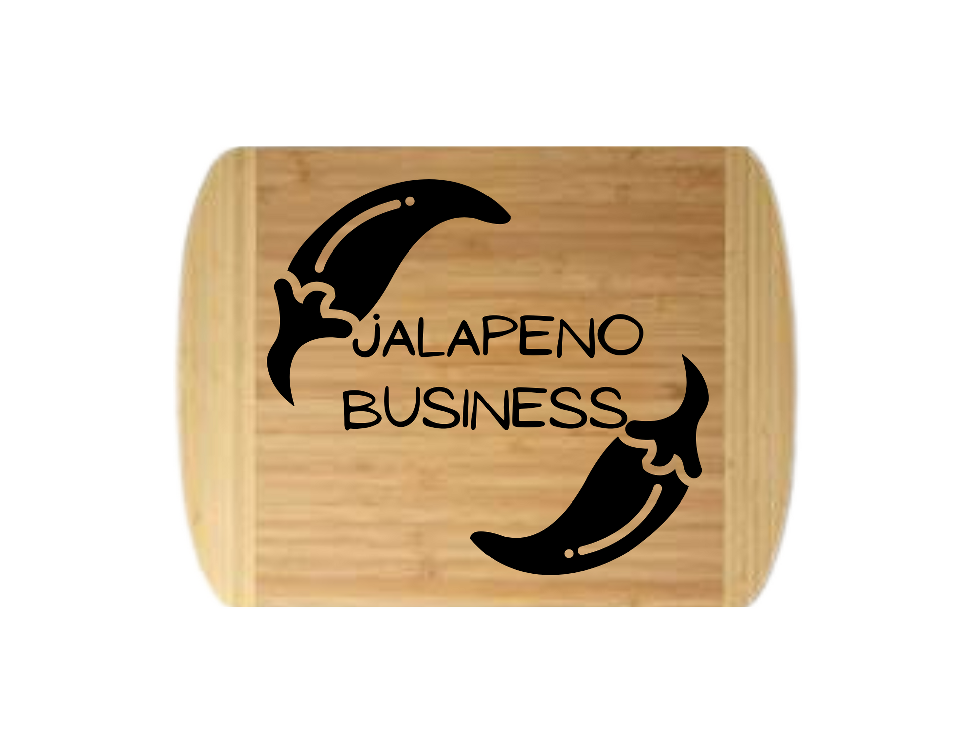 Jalapeño business cutting board